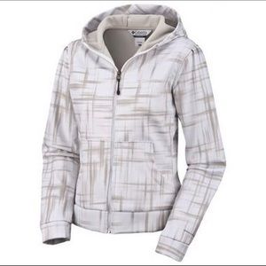 Columbia Snow Glimmer Softshell Hooded Jacket  NWT